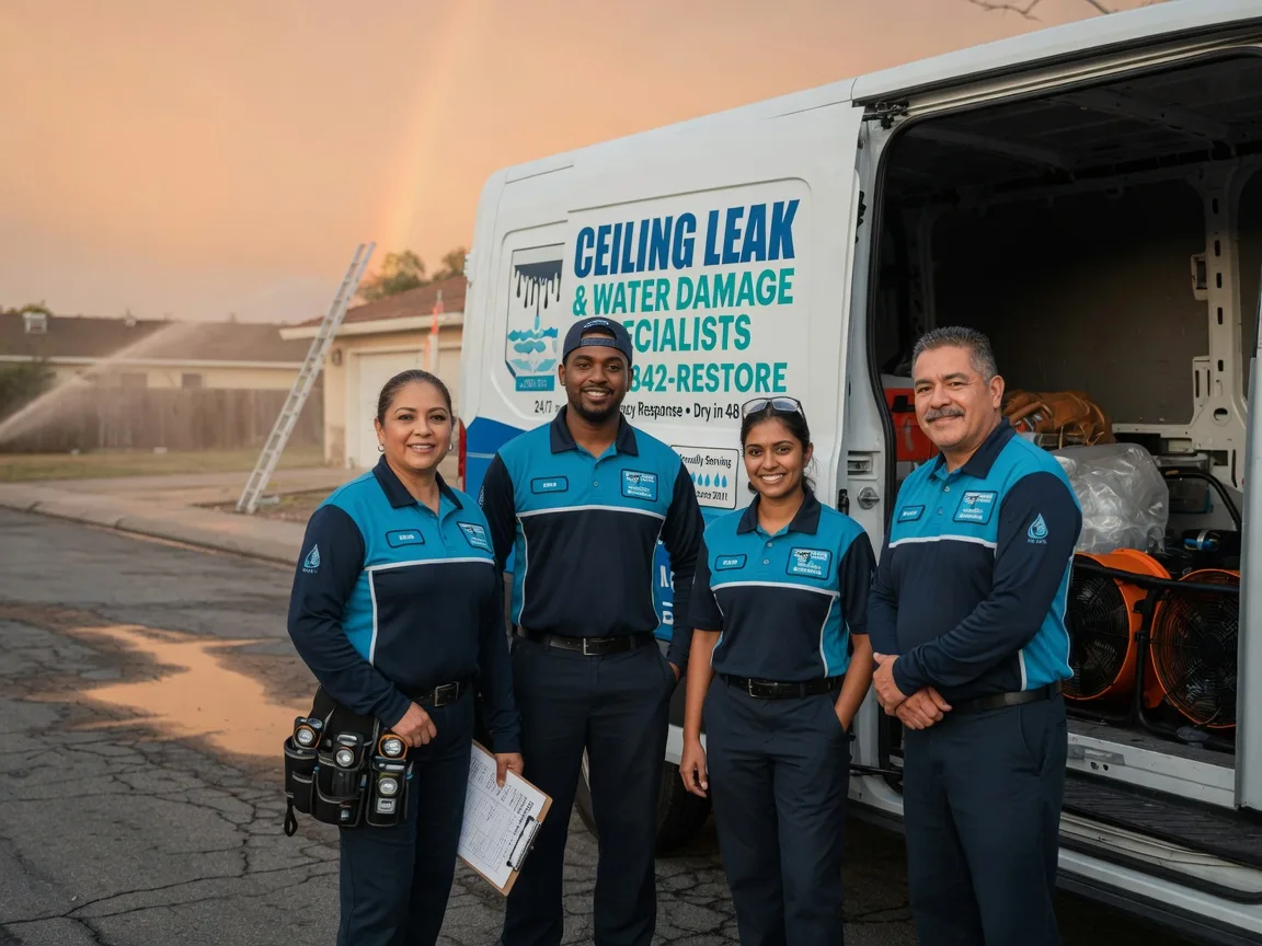Ceiling Leak Cleanup company in Bardwell, TX